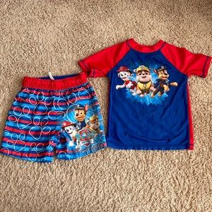 4T swim set Paw Patrol